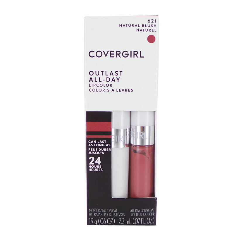 (3 Pack) COVERGIRL Outlast All-Day Lip Color - Natural Blush 621, America&a...