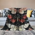 thumbnail image 2 of Orinice  Butterfly Throw Blanket Big Woven Butterfly Blankets Cover for Couch Chair Furniture   inches Butterfly Gifts for Women 60x80in, 2 of 6