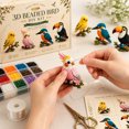 thumbnail image 6 of 3D Beaded Pumpkin DIY Kit – Halloween 4-Piece Handmade Pumpkin Craft Set, Cute 7D DIY Pets Animal Beading Kit with Instructions, Creative Beading Craft Decoration Gifts for Beginners, 6 of 6