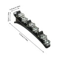 thumbnail image 3 of 2024 Exquisite Floral Hair Clip Sparkling Colorful Barrettes for Women Girls, 3 of 4