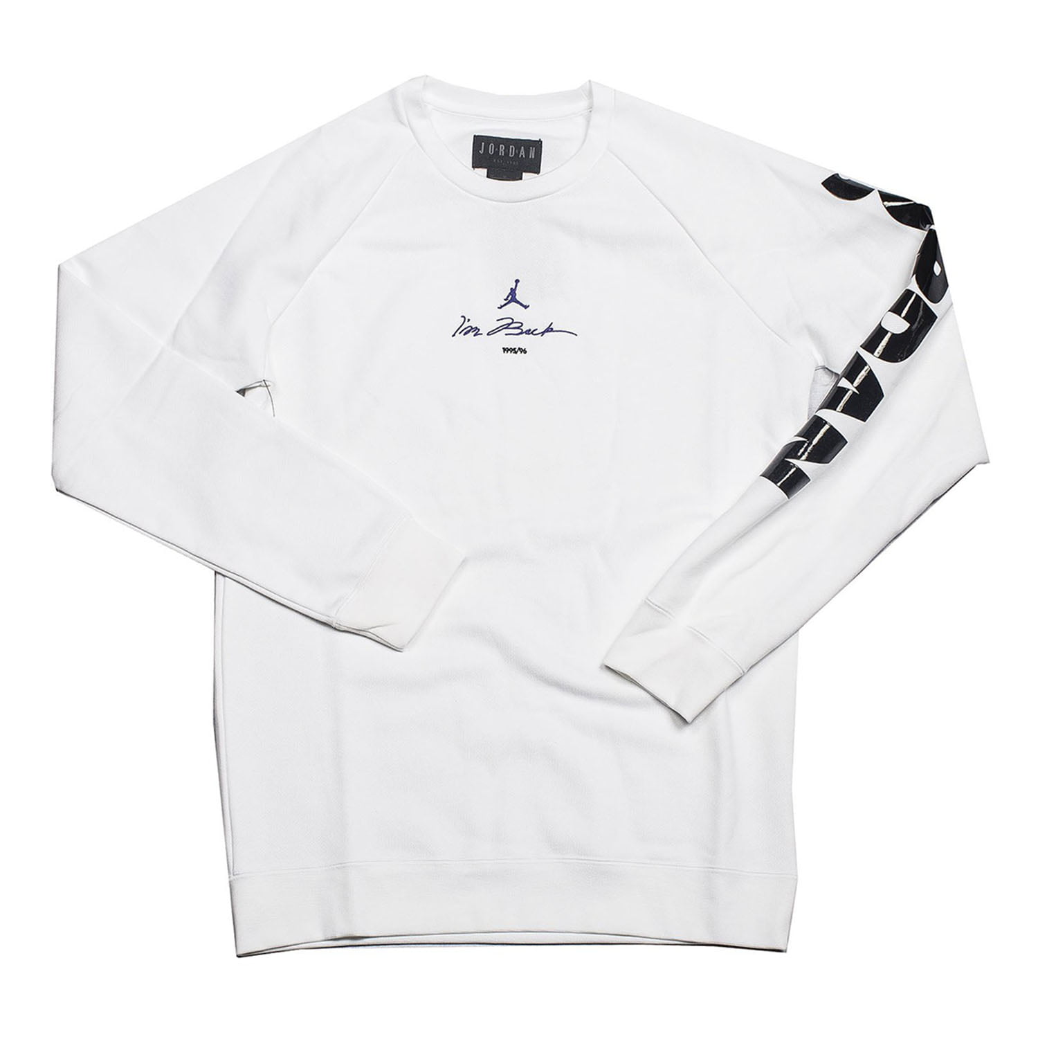 white jordan sweatshirt