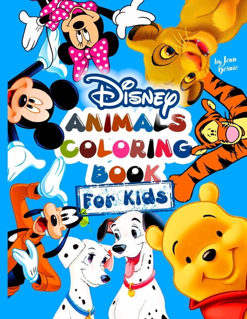Download Disney Animals Coloring Book For Kids Illustrated 2019 High Quality Coloring Book Disney Coloring Book Cute Animals Coloring Book For Kids Ages 2 4 4 8 8 12 Paperback Walmart Com Walmart Com
