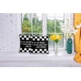 thumbnail image 6 of Set of 2 Throw Pillow Cover Car Cool Black White Formula Checkered Pattern Motorsport Decorative Pillow Case Home Decor Square 16 x 16 inch Pillowcase, 6 of 6