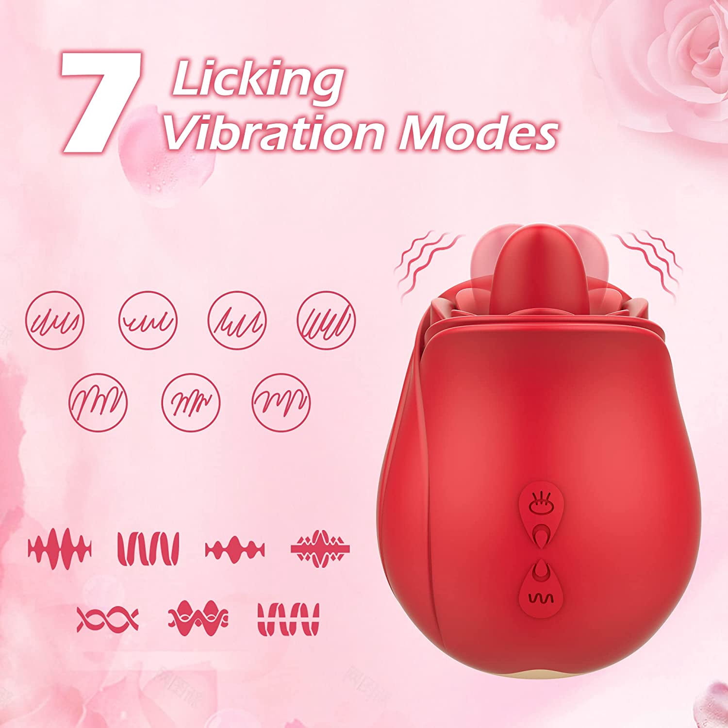 rose toy for dogs Girl Harmonizing with Rose Toy