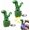 Lizard*2, variant on Wrongduck Lizard Keychain Sound Toy, 2025 New Rechargeable Keyboard Clicker Lizard Fidget Toy with Colorful LED Lights, Stress Relief Sensory Keychain Gift for Adults and Teens