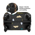 thumbnail image 4 of Haiem Funny Sloths In The Forest Luggage Cover,Durable, Washable Suitcase Protector With Anti-Scratch Technology - Keep Your Luggage Looking New Large, 4 of 9