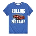 thumbnail image 3 of Hot Wheels - Rolling Into 2nd Grade - Youth Short Sleeve Graphic T-Shirt, 3 of 5