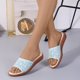 thumbnail image 5 of Amzcrzy Zapatos de mujer,Zapatos de mujer,Zapatillas de mujer, Sandalias casuales con agujeros para mujer, cómodas y con ranuras, de suela plana Sandalias Mujer Zapatillas De Casa, 5 of 5