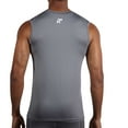thumbnail image 3 of RunFlyte Men's Sleeveless Tank Top Shirt - Training - Workout Grey/White, 3 of 3
