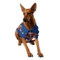 thumbnail image 2 of Patriotic German Shepherd Celebrates 4th of July Hawaiian Summer Shirt for Small Medium Large Dog Cat Alsatian Dog Lover Gifts - 02009, 2 of 6
