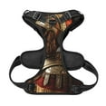 thumbnail image 5 of Lsque Medieval Knight Dog Dog Harness, No-Pull Pet Harness with 2 Leash Clips, Adjustable Soft Padded Dog Vest with Easy Control Handle for Large Dogs-, 5 of 9