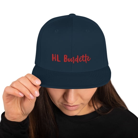 Snapback Hat (Dark Navy)