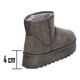 thumbnail image 3 of Botin Mujer Berlin Gris Australiana Invierno Plataforma 4 Cm gris 23 MX, 3 of 9
