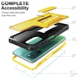 thumbnail image 7 of FITO For Moto G 5G 2022 Case, Phone Case with Screen Protector and Kickstand (Yellow), 7 of 7