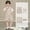 Beige, variant on Baby Boys Gentleman Sets 4 Piece Outfits Vest Pants Tie Shoulder Strap Summer Clothing Sets Green 5-6 Years