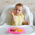 thumbnail image 6 of 7Penn Monkey Silicone Baby Plate with Suction Base Toddler Plate Feeding Tray, 6 of 7