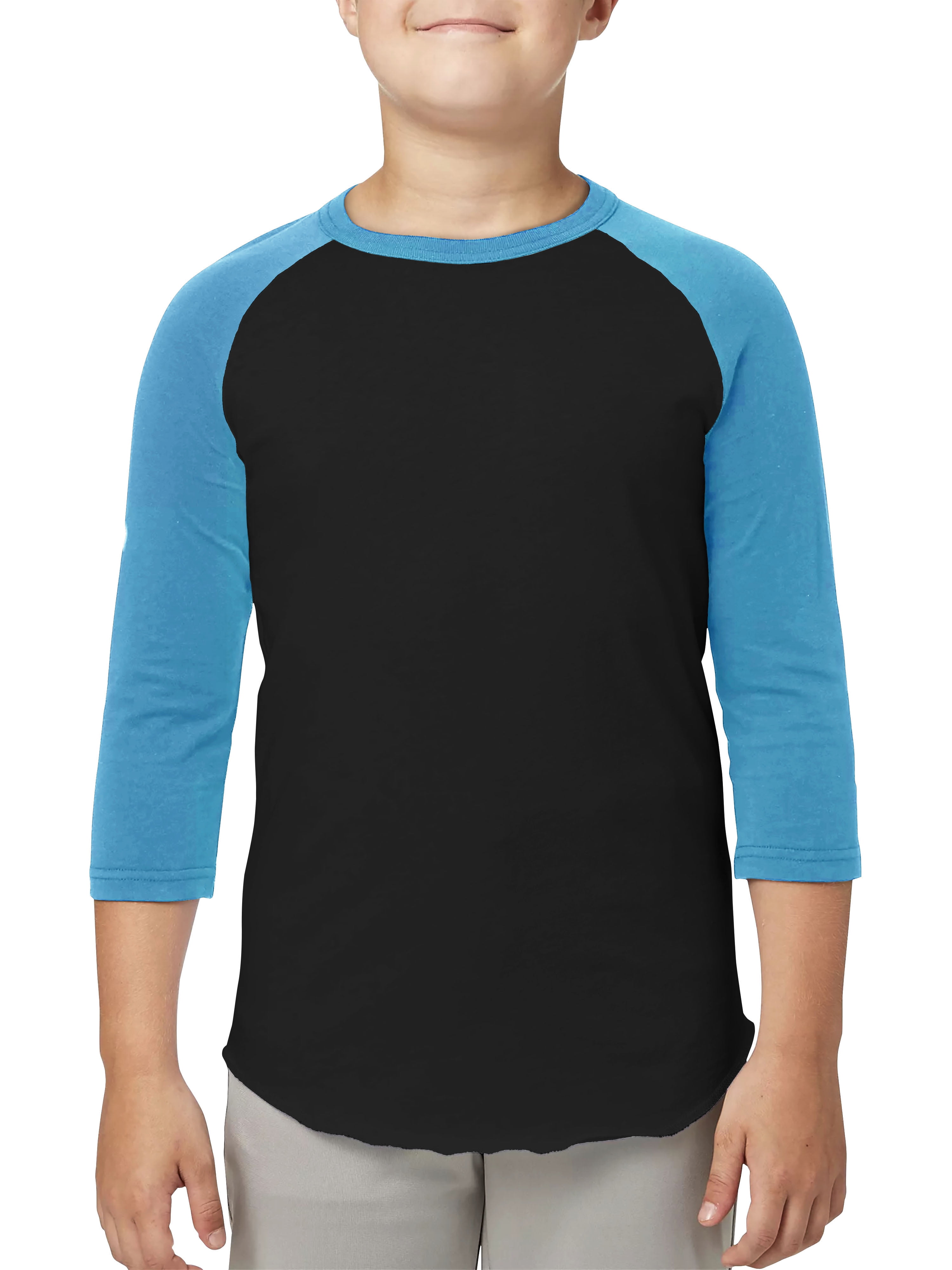 Hat And Beyond Kids Premium Colorblock Casual Raglan Sleeve Baseball T Shirts Walmart Com Walmart Com