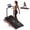Black-with handle & vibration mode, variant on ROBORE 2 in 1 Treadmill with Vibration Plate, Under Desk Treadmill Walking Pad for Home, 3.0 HP Portable Treadmill with Remote Control & LED Display, 300lbs Capacity