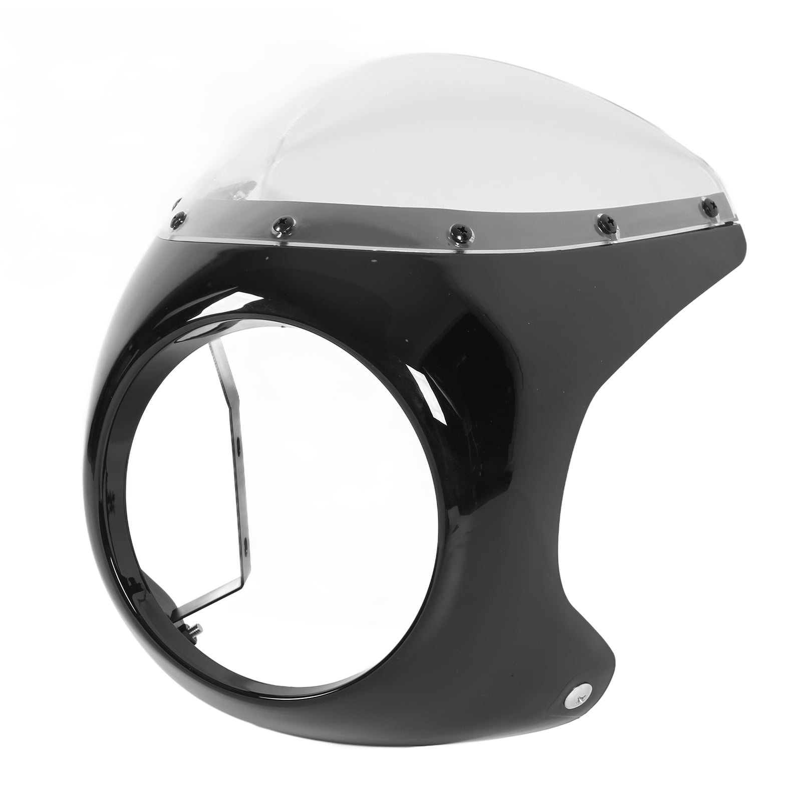 Motorcycle Headlight Fairing, Firm Fixed Clear Lighting Front Easy