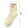 thumbnail image 6 of 2Pairs Fuzzy Socks for Women House Socks Indoor Winter Warm Furry Socks Athletic Socks, 6 of 7