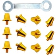 thumbnail image 5 of Aluminum Alloys Soccer Studs Pack Nonslip Replacement Football Shoe Spikes, 5 of 13