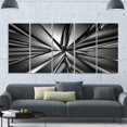 thumbnail image 2 of Designart - Futuristic Crystal Background - Abstract Canvas Art Print, 2 of 4