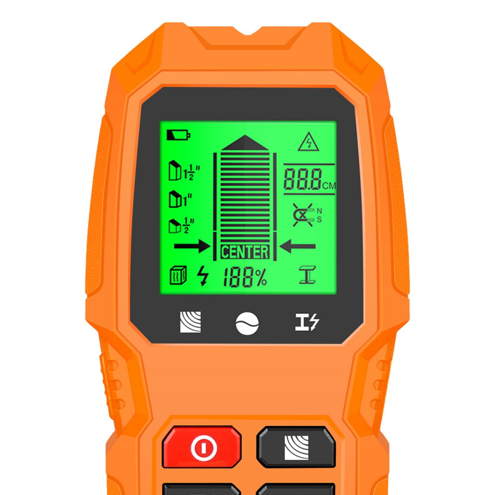 Fzaqwen Stud Find Tool Wall Detector Cable Find Handheld for Wire Joist Wood Studs Metal Yellow