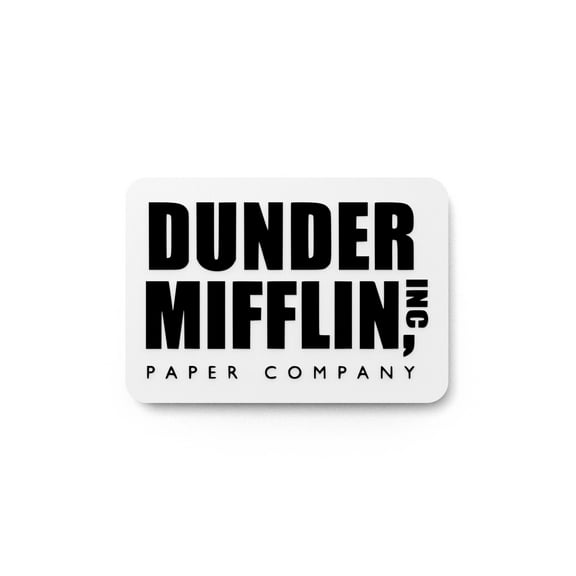 Dunder Mifflin, Paper Company | Funny Sign for Home or Office