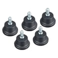 thumbnail image 3 of 5 Pieces Office Chair Glides Bell Glides Stationary Castors Floor Protecting for Home Office Furniture, 3 of 9
