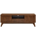thumbnail image 3 of Premium MDF TV stand with solid wood legs for 65 inch TV in living room offering sturdy construction and ample storage, 3 of 6