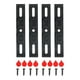 thumbnail image 3 of Kit de montaje de 4 piezas sin marco de placas sin marco para alemán hardware europeo de hardware de matrícula Tornillos de soporte de camiones, 3 of 8