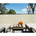 thumbnail image 4 of 3' x 24' Beige Residential Commercial Privacy Deck Fence Screen 160 GSM Weather Resistant Outdoor Protection Fencing Net for Balcony Verandah Porch Patio Pool Backyard Rails, 4 of 5