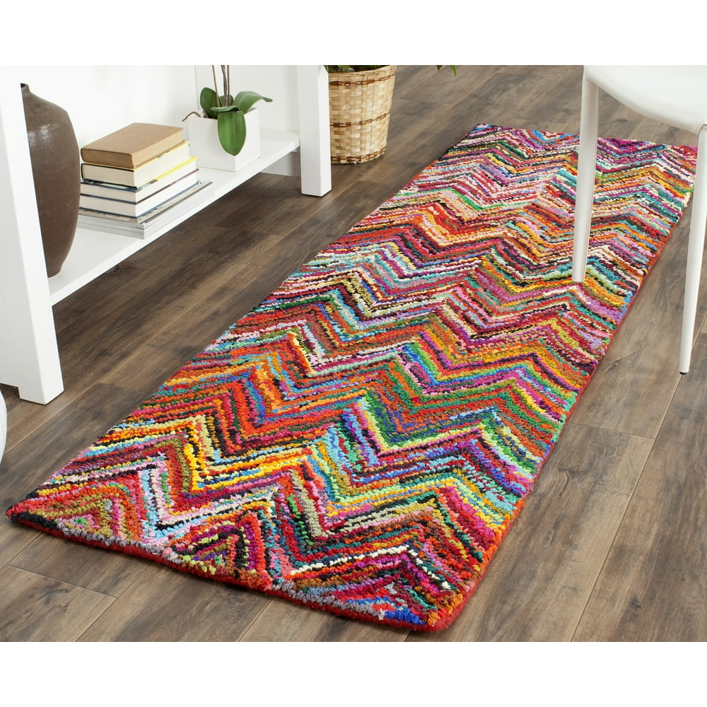 Safavieh Nantucket Akilah Zigzag Stipes Area Rug or Runner Walmart