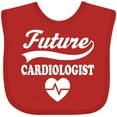 thumbnail image 3 of Inktastic Future Cardiologist Childs Medical Occupation Boys or Girls Baby Bib, 3 of 4