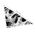 thumbnail image 3 of Cauagu Psychedelic Skull Illusion Art for Dog Bandanas 1 Pack, Pet Scarf for Boy and Girl Scarf Bib Kerchief Breed for Dog & Cat Pets Gift, 3 of 6
