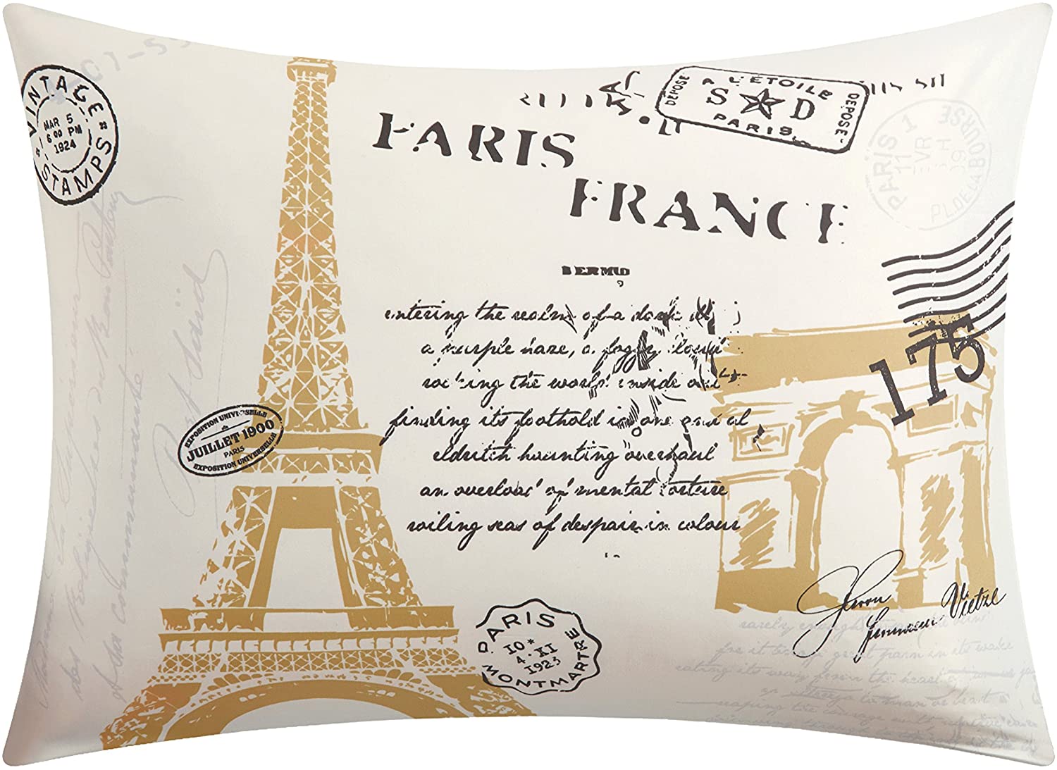 Metallic Paris 8 Piece Comforter Set- Full