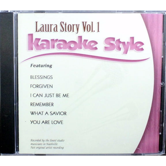 Laura Story Volume 1 Daywind Christian Karaoke Style NEW CD G 6 Songs