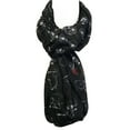 thumbnail image 4 of Wrapables? Lightweight Vintage Bicycle Infinity Scarf, Black, 4 of 7
