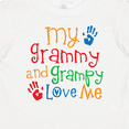 thumbnail image 4 of Inktastic My Grammy and Grampy Love Me Boys or Girls Baby T-Shirt, 4 of 5