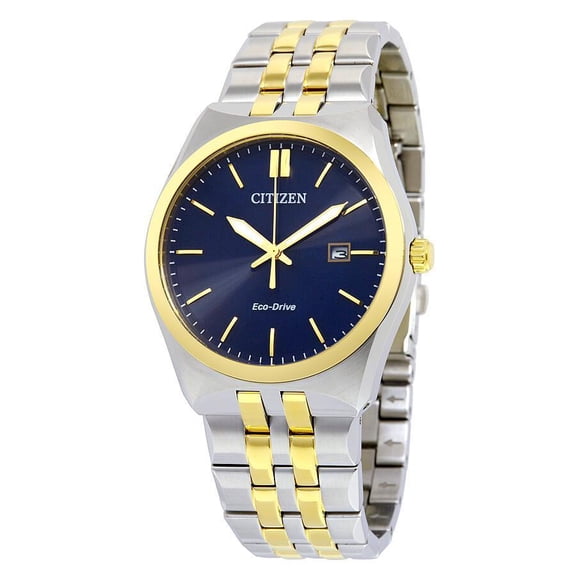 Citizen  Corso EcoDrive Blue Dial Twotone Men's Watch BM733458L