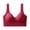 Hot Pink Bra, variant on HAPIMO Women Wide Strap Seamless Push Up Bra V Neckline Padded Cups For All Day Support And Comfort Beige L