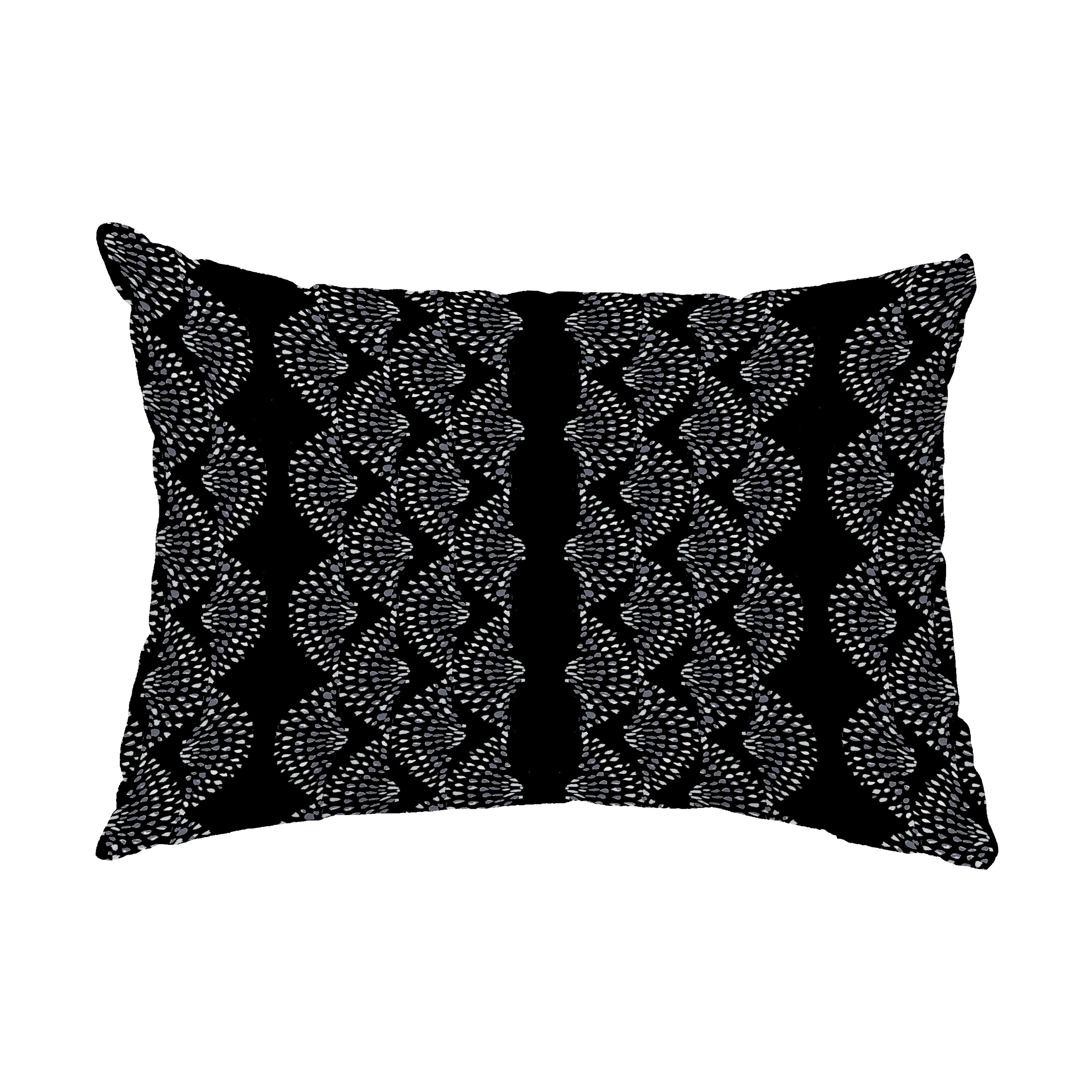 black throw pillows walmart