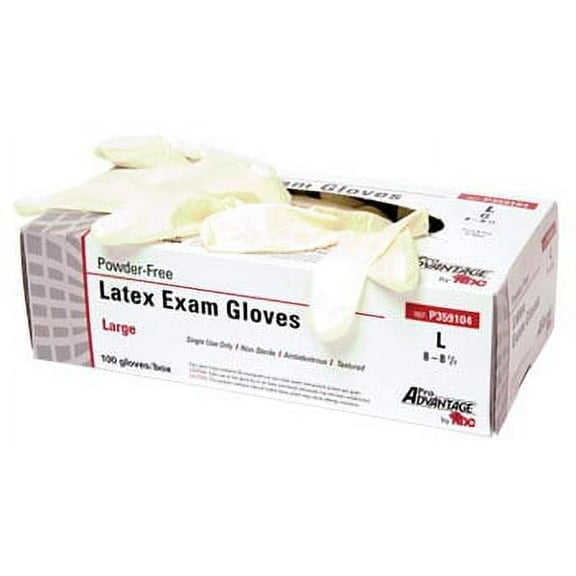 Pro Advantage Latex Exam Gloves - Powder-Free