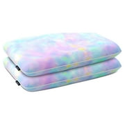 Imaginarium Memory Foam Fun Pillows, Standard/Queen (2 Count), Cotton Candy