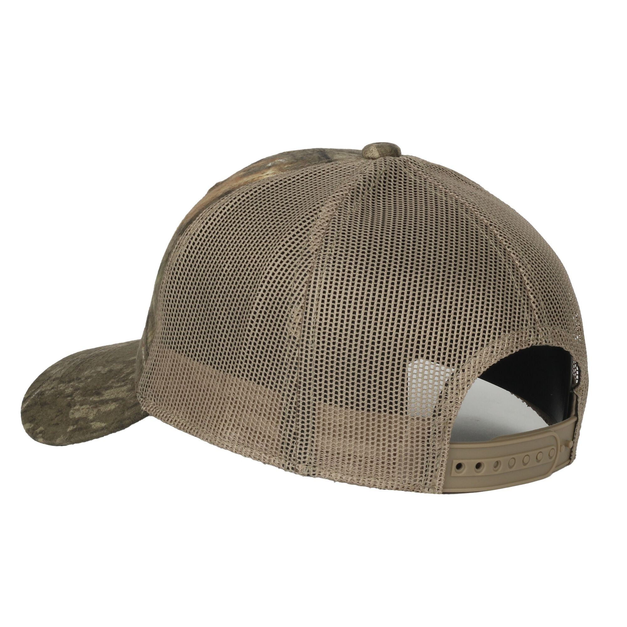 Men's Mossy Oak® Structured Camo Hunting Hat, Low Profile, Adjustable Snap Closure, One Size Fits Most.