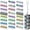 Transparent, variant on 12 Pcs Keyboard Fidget Toy for Adult Kids Stress Relief, Fidget Keychain Keyboard Decompression Button Finger Clicker Toys, Stress Relief Fidget Gifts Birthday Party Favors Goodie Bag (TranColorFul)