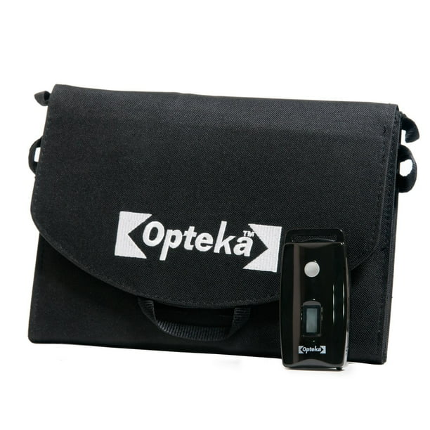 Opteka 11 Watts Double EcoPanel Rapide Chargeur Solaire avec 2200mAh Batterie Banque Kit pour Smartphones, Tablettes, Batteries & amp; Autres Appareils Alimentés par USB