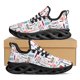 thumbnail image 1 of Zapatillas de deporte de malla con diseño de dientes divertidos, de lujo, estilo dental, con cordones, ligeras, para caminar, informales, antideslizantes, nuevas, 1 of 6