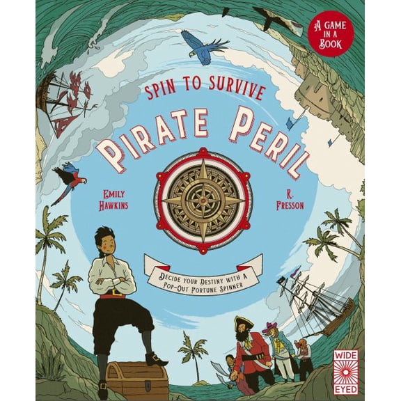 Pre-Owned Spin to Survive: Spin to Survive: Pirate Peril : Decide your destiny with a pop-out fortune spinner (Hardcover)