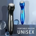 HIOAWHOW Mini Electric Shavers Portable Electric Cordless Pocket USB